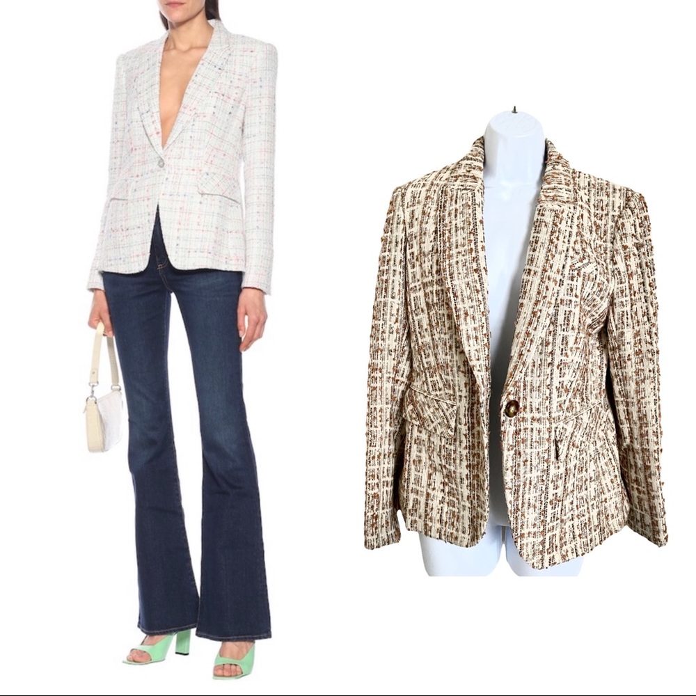 Veronica beard cutway dicky jacket